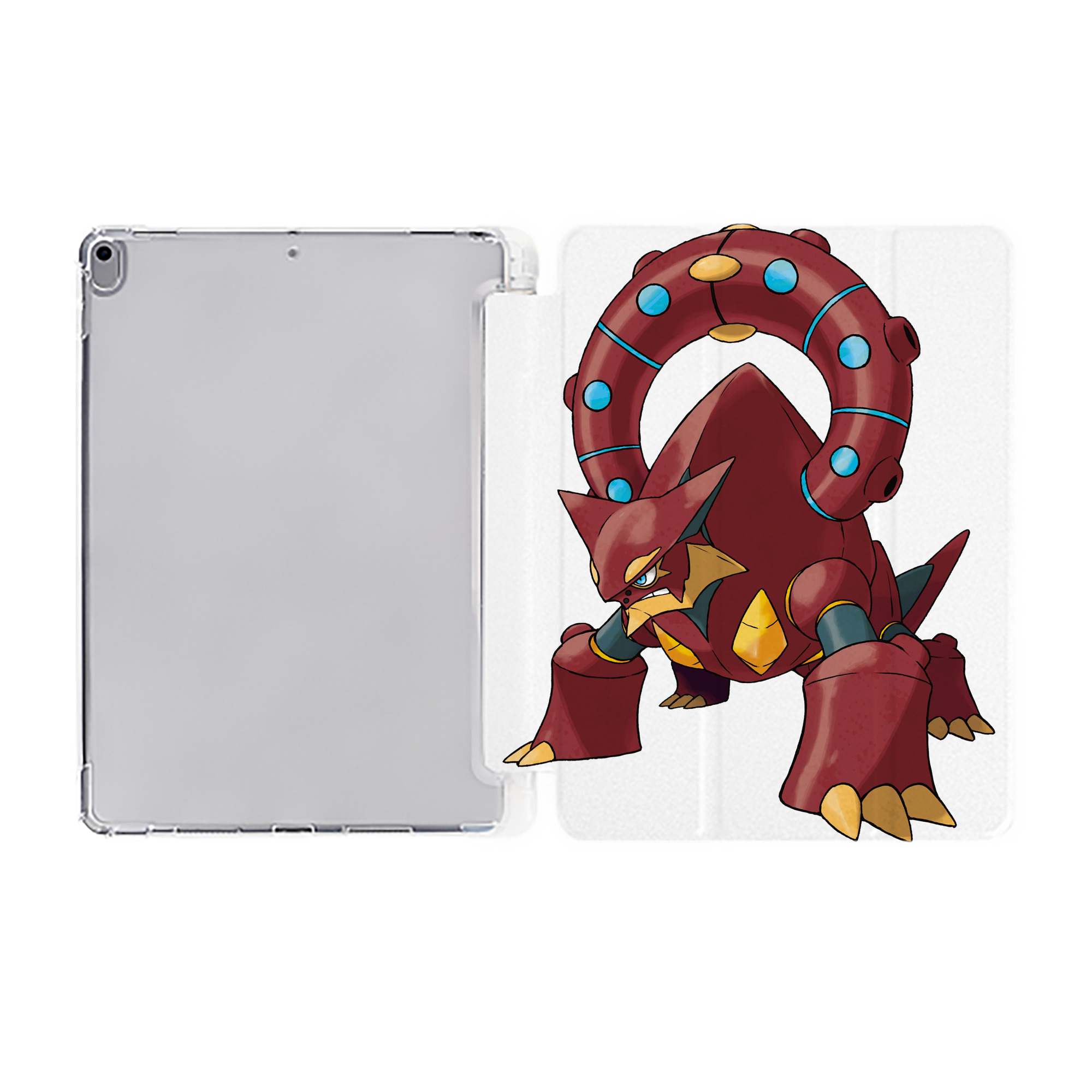 （画像用） ポケットモンスター Pokémon IPad ケース ペン収納付き 三つ折りスタンド PUレザー×シリコン 対応機種9.5/10.5/10.9インチ